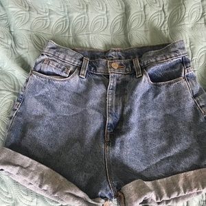 Mom jean shorts